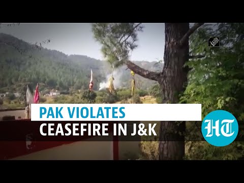 Watch: Pakistan violates ceasefire in J&K’s Poonch, shells 4 sectors