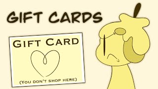 I dont like Gift Cards
