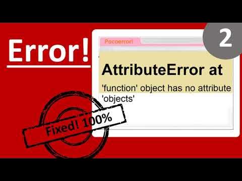AttributeError at / | 'function' object has no attribute 'objects' |python |django |error|window 11 - YouTube Attributeerror At / | 'Function' Object Has No Attribute 'Objects' |Python |Django |Error|Window 11 - Youtube