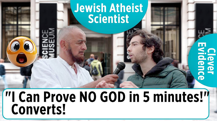 Jewish Atheist Scientist - "I Can Disprove God in Five Minutes.!" Then Converts | You'll Cry !