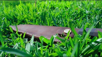 MAKING A SHEATH for a Handmade Japanese Chef Knife !!!