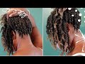 How to: Crochet Spring Twist Hairstyle | Hand Twisted Crochet Spring Twist.