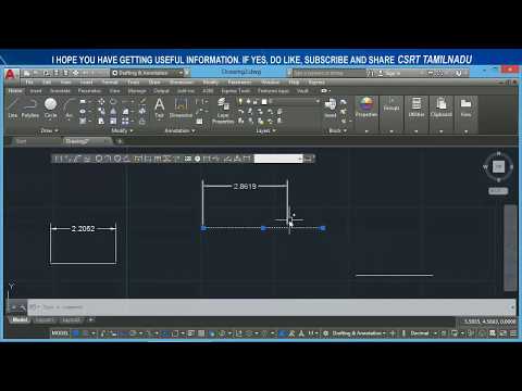 132 (DIMTOOL) (DIMREASSOCIATE) REASSOCIATE DIMENSION COMMAND AUTOCAD