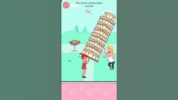 Happy Ending The Tower Almost Gets Ruined 🤯#shorts