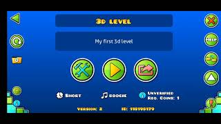 My First 3D Level Showcase