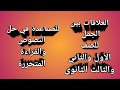 العلاقات بين الجمل للصف الأول والثاني والثالث الثانوي وتدريب على العلاقات في نهاية الفيديو 