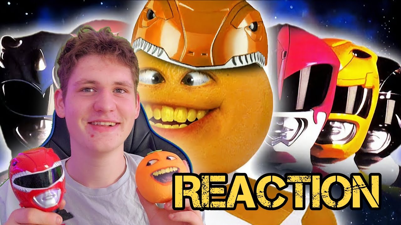 GO GO ANNOYING RANGERS!!! | RWAP Reacts to Annoying Orange Vs Power ...