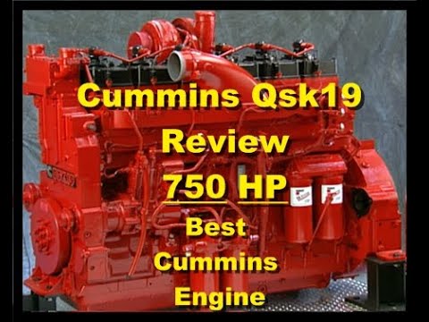 -Cummins qsk19 review-معرفة كل شيئ عن محرك كمنزqsk19-افضل محرك من انتاج كمنز-best Cummins engine