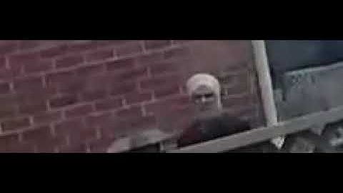 Slow motion video showing affects of infrared anti-forensic technology to conceal identity