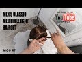 Mens classic  medium length  haircut | Tutorial mens haircut 2019 | Мужская классическая стрижка