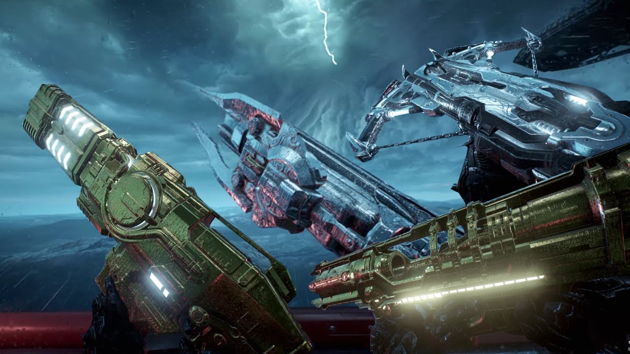 DOOM ETERNAL WEAPON INSPECT ANIMATIONs - YouTube