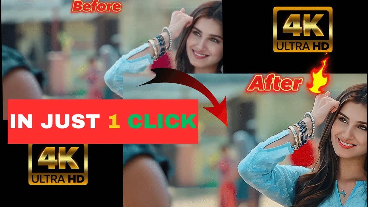 How to Convert Normal Video To 4K HD Video in 1 Click | 4k Quality ...