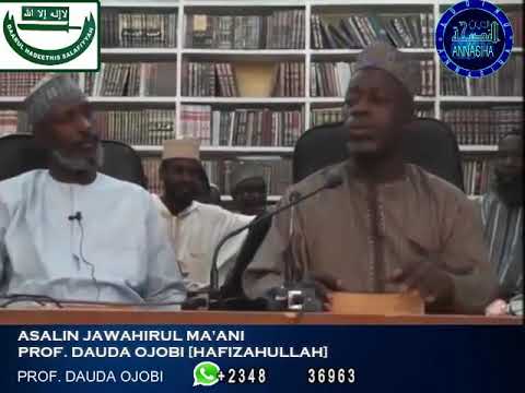 Asalin Jawahirul-Ma&rsquo;ani: Professor Dawud Ojobi Tare da Sheikh Albaniy Zaria.