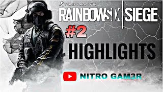 HIGHLIGHTS #2 |Rainbow Six Siege