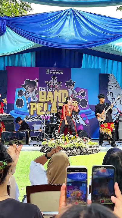 😮Penyanyi Viral Laily Suci dkk Juara di Festival Band Pelajar Banyuwangi 2025