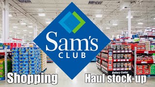 Sam’s Club || shopping haul stock up 🛒