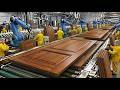 How Solid Wooden Doors Are Manufactured Step by Step Wood Door Factory Process