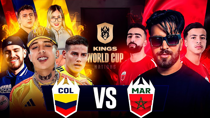 COLOMBIA VS MARRUECOS | KINGS WORLD CUP NATIONS | WESTCOL