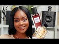 NEW SEASON SCENTS! LUXURY PERFUME UNBOXING YSL LIBRE BLACK OPIUM ROUGE VELOURS Fall/Winter 2021