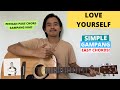 TUTORIAL PETIKAN (Love Yourself - Justin Bieber) (Tutorial Gitar) PAKE CHORD GAMPANG NIH!!