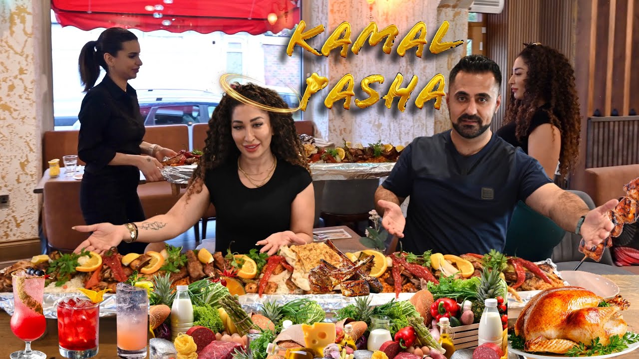 تاقی کردنەوەی ٣ متر خواردن !   3M food Review in Birmingham ! 