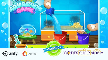 Fish Tank My Aquarium Game | Aquarium Game | Fish | 100%  unity code tested