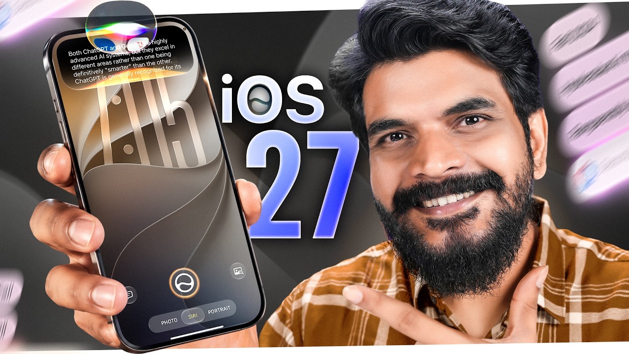 iOS 27 Features in Telugu 🔥 New Siri AI, Faster iPhone & Hidden Features | WWDC 2026