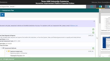 Plan: Adding and Editing Assessment Methods - Nuventive Improvement Platform User Training Video