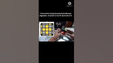 OLL Plus Shape Algorithm | Rubik