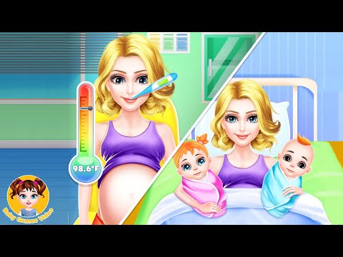 Pregnant Mommy Care - Baby Born Game - Baby Games Videos 