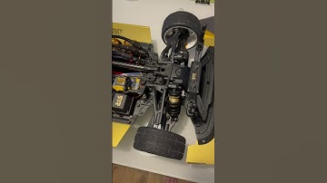 Gold & carbon Rc car