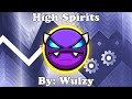 Geometry Dash 2.11 | High Spirits 100% | Easy Demon | By: Wulzy