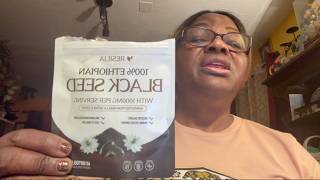 Ethiopian Black Seed Oil Softgels Review: Resilia 1000mg screenshot 1