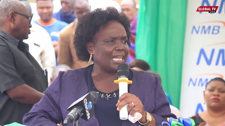 Shule Ya Mrisho Gambo Yawekwa Jiwe La Msingi Mwenyewe Akataa Ubunge