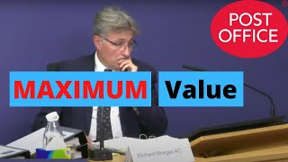 Post Office Barrister Helps Derive 'MAXIMUM Advantage'