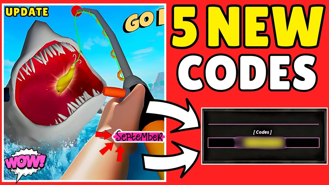 ☑️ACTIVE CODES☑️⚡SEPTEMBER⚡GO FISHING ROBLOX CODES 2025 - GO FISHING ...
