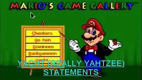 Mario's Game Gallery Voice Clips (AKA Mario's FUNdamentals)