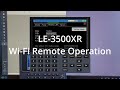 Le 3500xr wifi demo