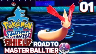 Pokémon Sword \& Shield VGC WiFi Battle: Road to Master Ball Tier! #01