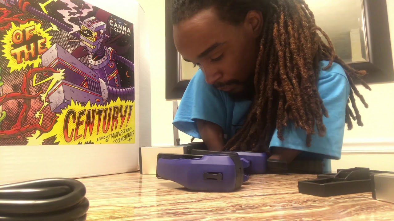 Canna-Clap hand held press machine With No Hands @TreNubb