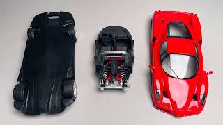 🔥 Fujimi Enzo Ferrari Model Kit | ASMR Engine Build & Detailing | Mr GCN