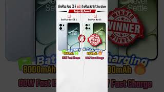 📱 OnePlus Nord CE6 v/s OnePlus Nord 6 Smartphone ⚡ Battery Beast 🔥 #shorts #short #shortvideo