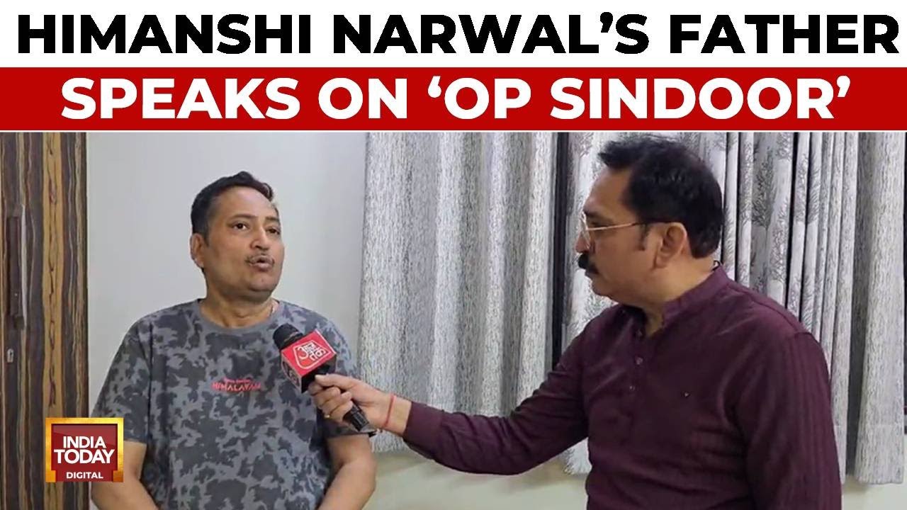 Op Sindoor: Sunil Swami, Father Of Himanshi Narwal Whose Husband Died In Pahalgam Attack, Speaks