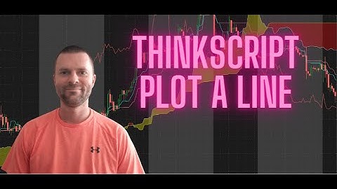 How To Plot a Line in ThinkorSwim with ThinkScript