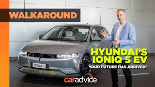 2022 Hyundai Ioniq 5 review | First look and walk around of new EV | CarAdvice
