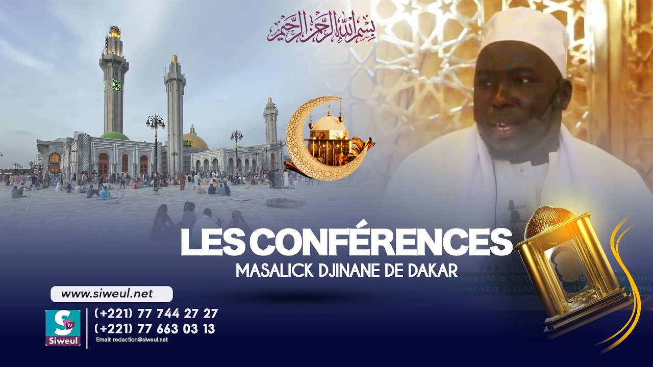 🔴LIVE |  10ème Jour | Ramadan 1447h - 2026: les Conférence Grand Mosquée Masalick Jinaan