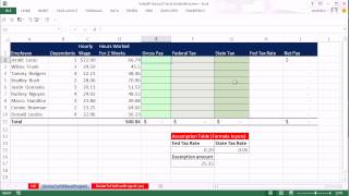 Office 2013 Class #40  Excel Basics 22  Don't Violate Excel's Golden Rule