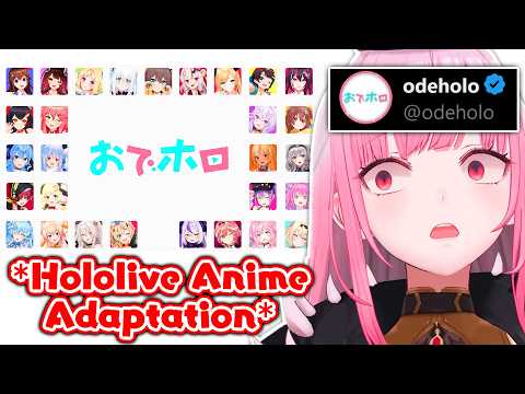 Calli's Reaction to Hololive Getting an Anime Adaptation