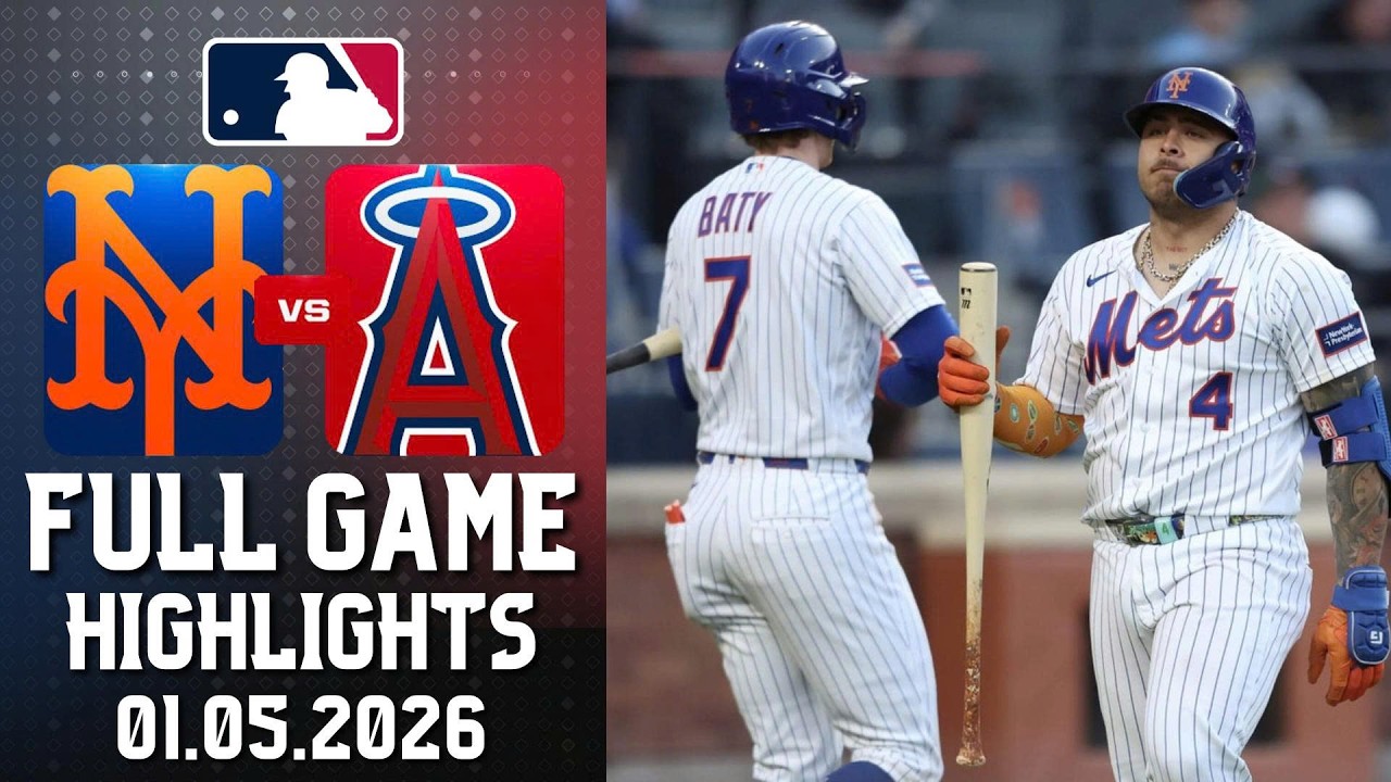 New York Mets Vs Los Angeles Angels Full Game Highlights May 1 2026 MLB 