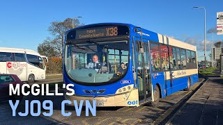 McGill’s Midland Bluebird 6006 Wright Pulsar SB200 - Service X38